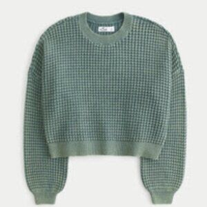 Hollister Easy Waffle Crew Sweater - S